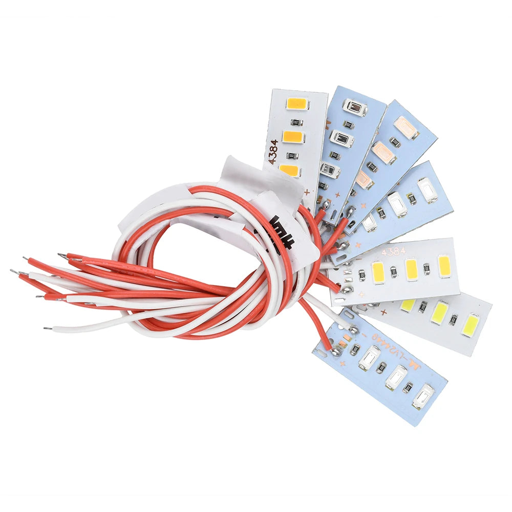 5pcs High Brightness 1.5W 5V LED 5730 SMD Color Lamp Bead Light Board Bulb With Line Red Yellow Green Blue Warm White Light