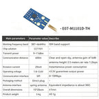 CC1101 Wireless RF Module E07-900MM10S E07-900MM10S E07-900MBL-01 E07-M1101D-SMA433Mhz E07 Module SPI Wireless Module
