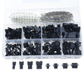 560Pcs Dupont Connector 2.54mm, Cable Jumper Wire Pin Header Housing, Male Female Pin Terminal Connector 2/3/4/5 Pin JST SM