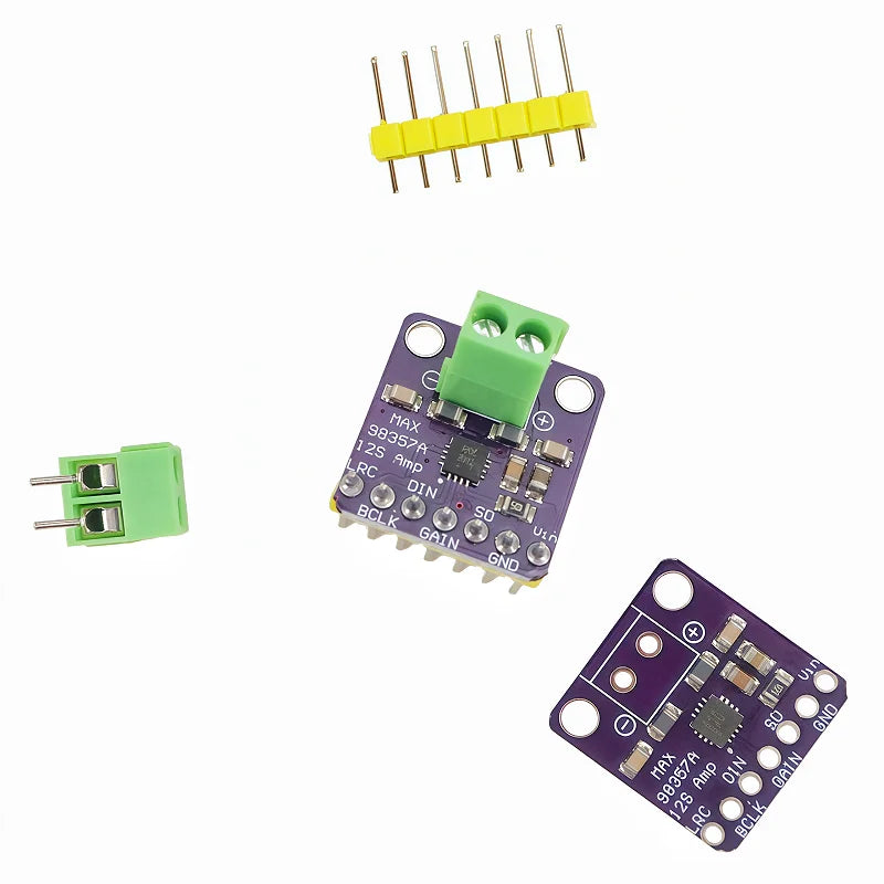 High Quality MAX98357 MAX98357A I2S 3W Class D Amplifier Breakout Interface I2S DAC Decoder for Audio