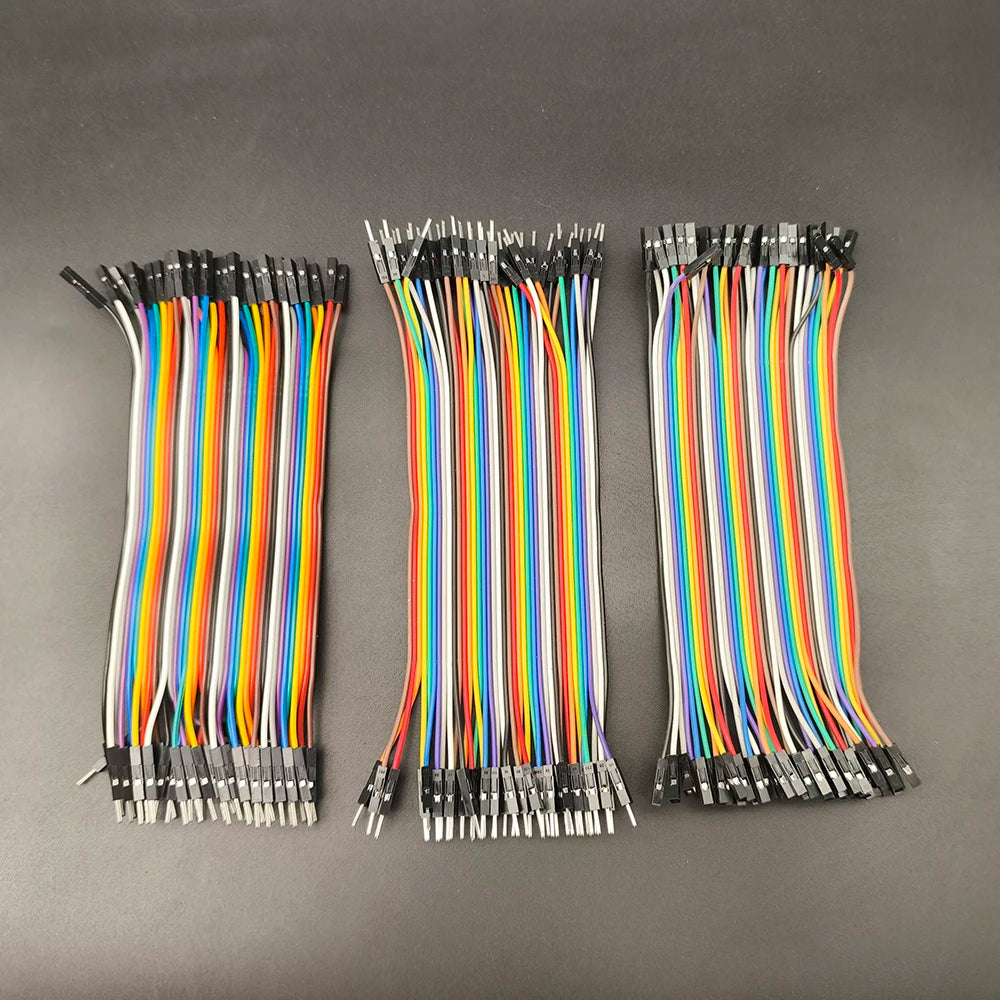 1Pcs 40Pin Cable Jumper Wire 10CM 15CM 20CM 30CM Male to Male/Female to Female/Male to Female Connector For Dupont DIY Kit