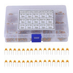 450 Pieces 15Value 10pf-100nf Monolithic Multilayer Ceramic Capacitor Assortment Kit 50V with Box