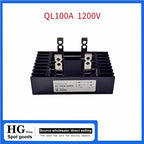 100A Amp 1000V 1200V 1600V Voltage 2-Phase Diode Bridge Rectifier High Power