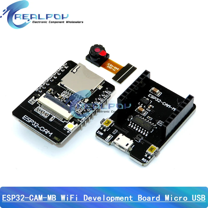 ESP32-CAM WiFi Module 2.4G Antenna ESP32 Serial to WiFi ESP32 CAM Development Board 5V Bluetooth with OV3660 / OV2640 Camera DIY
