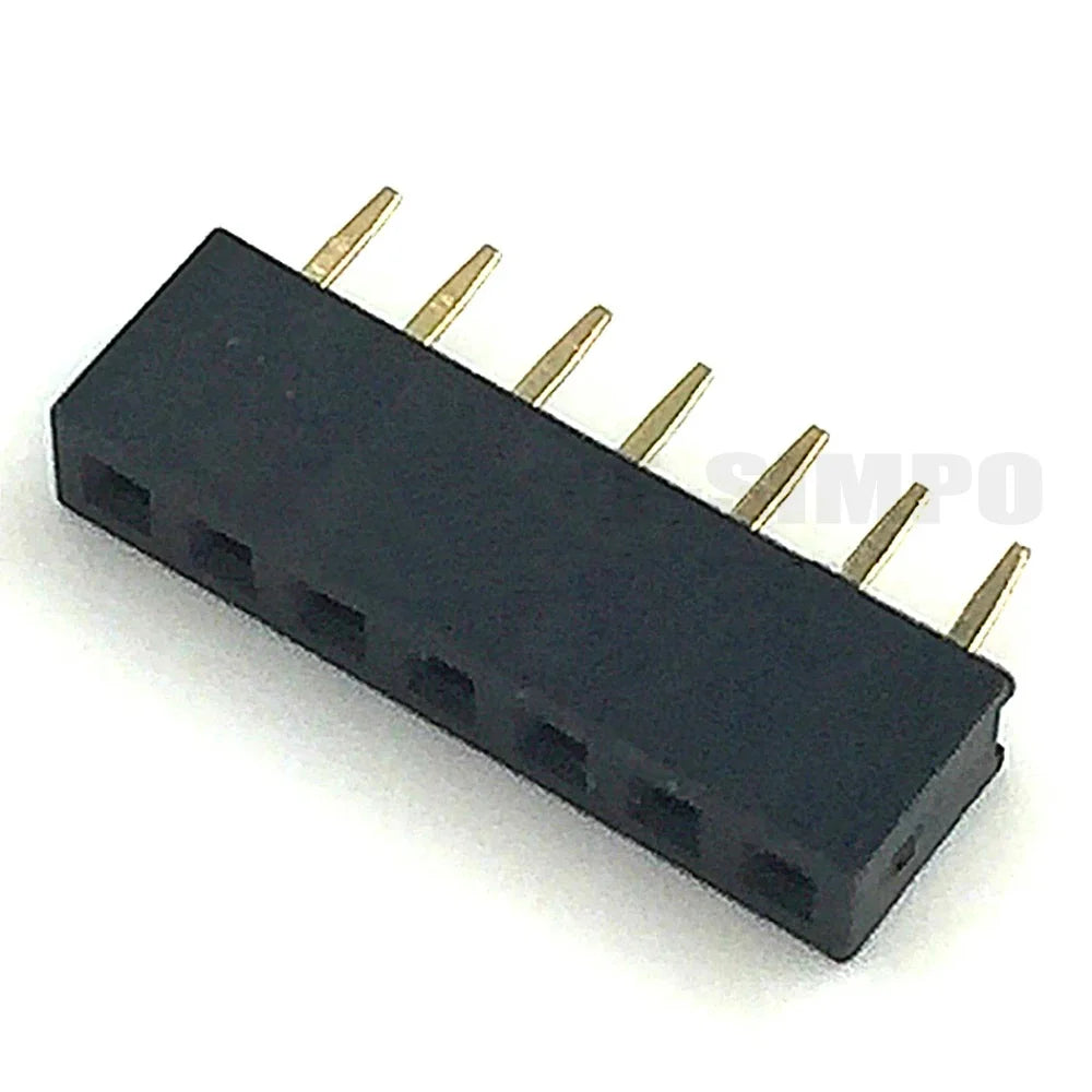 20PCS 2.0mm Single Row PH4.3/6.35mm 2/3/4/5/6/7/8/9/10/12/13/15/16/20/40P Straight PCB Connector Female Pin Header Strip Socket