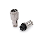 GX20 Docking Aviation Connector 2 3 4 5 6 7 8 9 10 11 12 13 14 15 Pin Male Female Plug Socket Inline Wire Cable Connector Joint