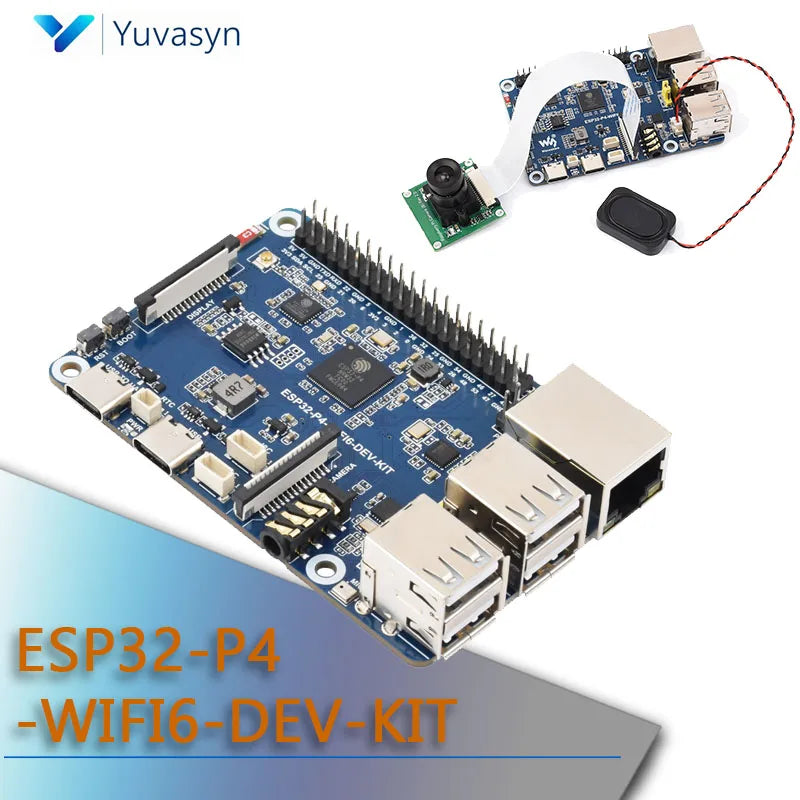 ESP32-P4-WIFI6-DEV-KIT ESP32-P4 REV3.X Development Board Based On ESP32-P4 Chip Integrates ESP32-C6 And 16MB Nor Flash