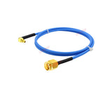 1PCS SMA to MMCX RG405 Cable RP-SMA/ SMA Female to MMCX Male Straight/ Right Angle 90° Plug High Frequency RG-405 086 Jumper