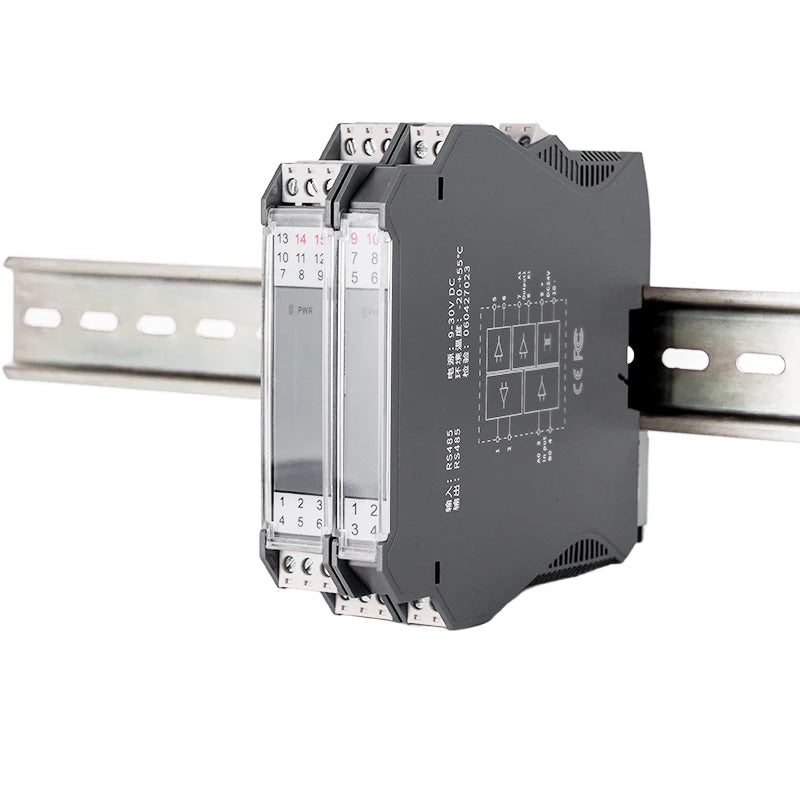 RS485 Repeater Intelligent Isolation 1 In 1 Out 2 Out 4 Out Module Industrial Grade DIN Rail Mounting RS485 Converter