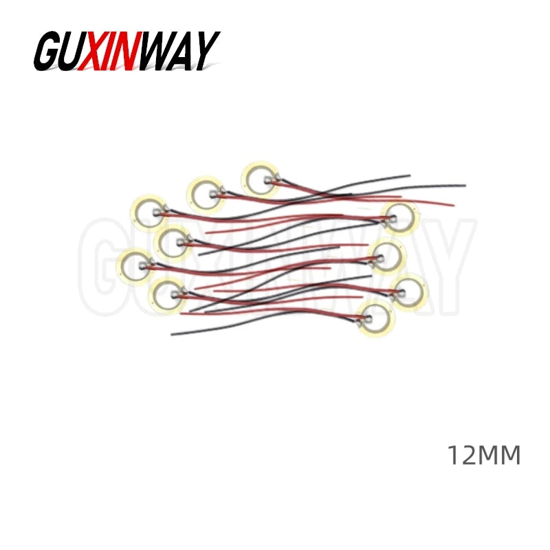 Buzzer Piezo Elements Sounder Sensor Trigger Drum Disc With Wire for Loudspeake 12MM 15MM 18MM 20MM 27MM 35MM 50MM