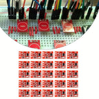 20pcs TTP223 Capacitive Touch Button with Self-Locking Capability and Standard Pinout for Breadboard and PCB Mounting