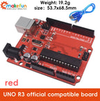 For the Improved Version of the Arduino Uno R3 Development Board, the ATmega328P Microcontroller Module Serves as the Main Contr