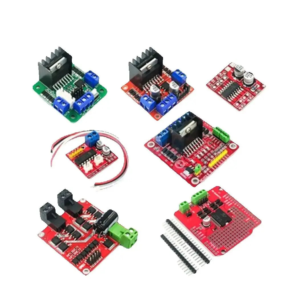 1-5PCS L298N Motor Drive Board Module DC Stepper Motor Robot Smart Car L298 Module Series