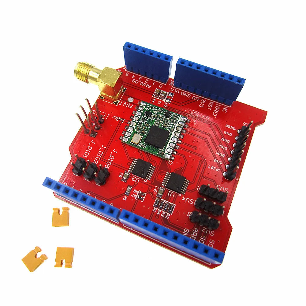 Long distance wireless 433/868/915Mhz Lora Shield Leonardo, UNO, Mega2560, Duemilanove, Due