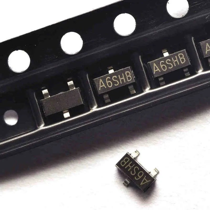 20pcs SI2306 A6SHB 3.5A 30V SOT-23 N-Channel 30-V(D-S) MOSFET Transistor