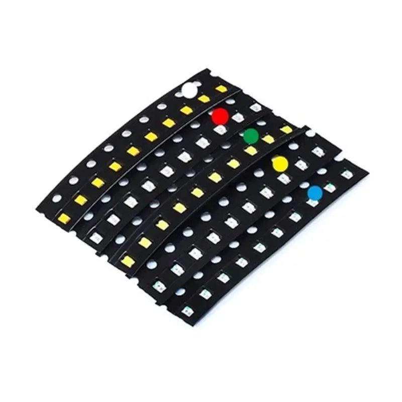 4000pcs 0603 SMD LED White Red Blue Yellow Green Orange Warm White Pink Purple RGB Light Emitting Diode