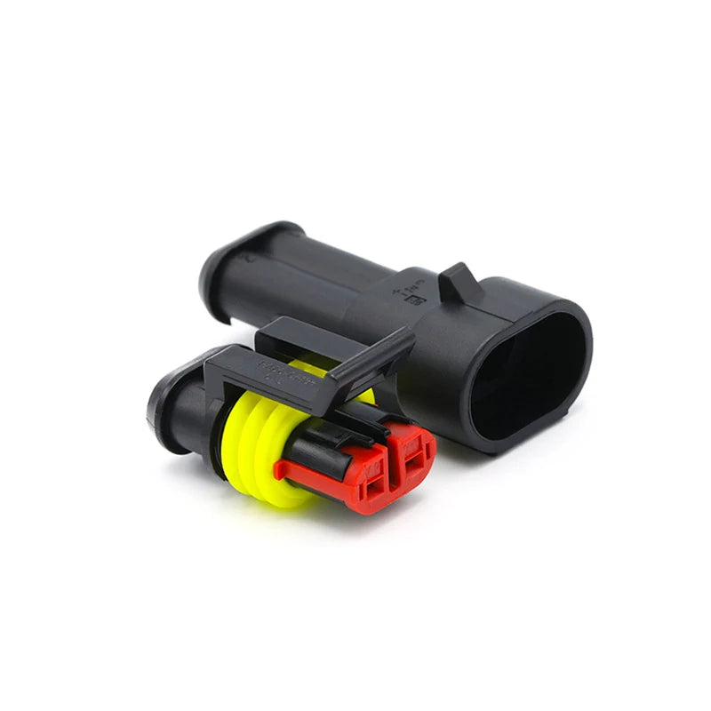 2Pin 1.5 AMP Series Waterproof Car Connector DJ7041-1.5-11/21 282080-1 Docking Terminal Plug Socket Kit Automotive Marine