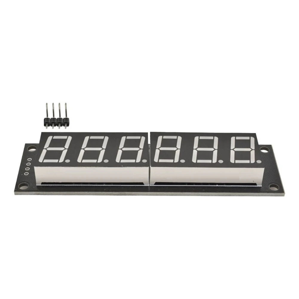 AC57-TM1637 6-Digit 0.56 Inch 7 Segments Digital Tube Clock Module LED Display