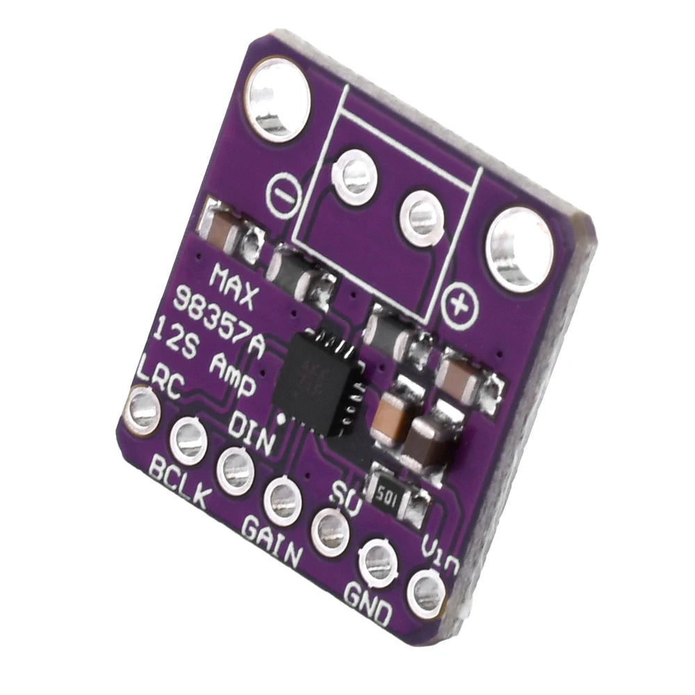 High Quality MAX98357 MAX98357A I2S 3W Class D Amplifier Breakout Interface I2S DAC Decoder for Raspberry Pi Esp32