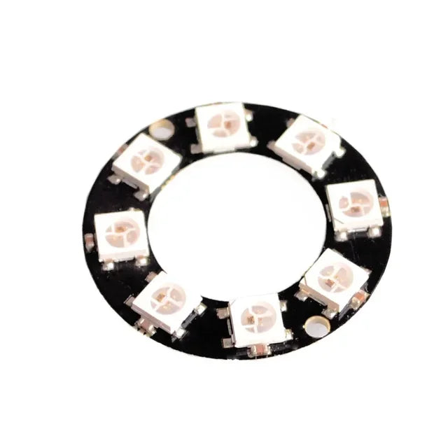 1-10pcs WS2812 RGB LED Ring 1Bit 8Bit 12Bit 16Bit 24Bit WS2812 5050 RGB LED Integrated Drivers