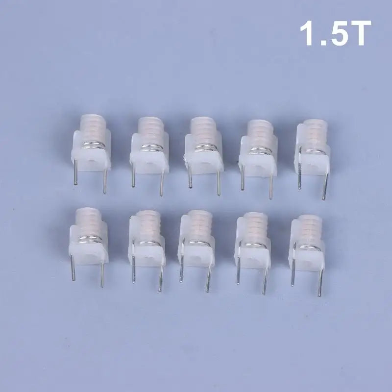 10Pcs/lot 7*7-1.5T 7*7-2.5T 7*7-3.5T MD0707 Adjustable Inductor Molded Inductor Hollow Coil Inductor Inductance 1.5*1cm