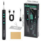 5V/15W Digital Display Soldering Iron Welding Repair Tool Cordless USB Soldering Iron Adjustable Temperature Speed Heating