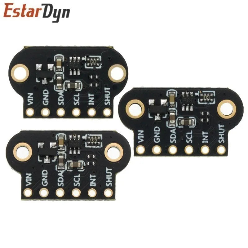 TOF050C 200C 400C laser ranging sensor module TOF time-of-flight distance IIC output for arduino VL6180 VL53L0X VL53L1X