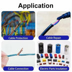 1~10m Dual Wall Heat Shrink Tube Diameter1.6 - 52mm Adhesive Lined Polyolefin ﻿Wrap 3:1/4:1 Ratio With Glue Cable Protect Sleeve