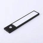 2Pcs Set Ultra-Thin LED under Cabinet Light 20/30cm Magnetic Rechargeable Motion Sensor for Kitchens Closets Workshops