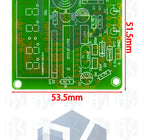 ‌AT89C2051-24PU 8051 Microcontroller LED Clock Kit – 4-Digit 7-Segment DIY Soldering Project with DS1307 RTC (I²C) | Alarm/Timer