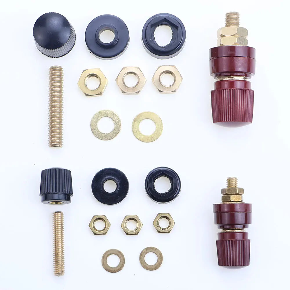 1/2PCS 6mm 8mm Brass Posts Terminal Blocks Power Supply Terminals M6 M8 Welding Machine Inverter Post Connector Car Accessories