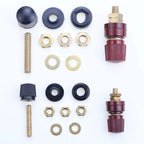 1/2PCS 6mm 8mm Brass Posts Terminal Blocks Power Supply Terminals M6 M8 Welding Machine Inverter Post Connector Car Accessories