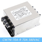 EMI filter power purifier CW7N-20/30/40/50/60/70/75A-R 380VAC 3-phase AC power supply filter Anti-interference