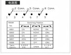1pc SH T8013-Z1 12mm ON-OFF-ON SPDT DPDT 3/6/12PinS 2/3Position Maintained Toggle Switch Large Long Handle 3A 250VAC/5A 125VAC