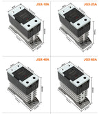 OMCH DIN Rail SSR Solid State Relay With Aluminum Heat Sink DA AA DD 3-32VDC 10A 25A 40A 60A 80A 100A 120A Single Phase Control