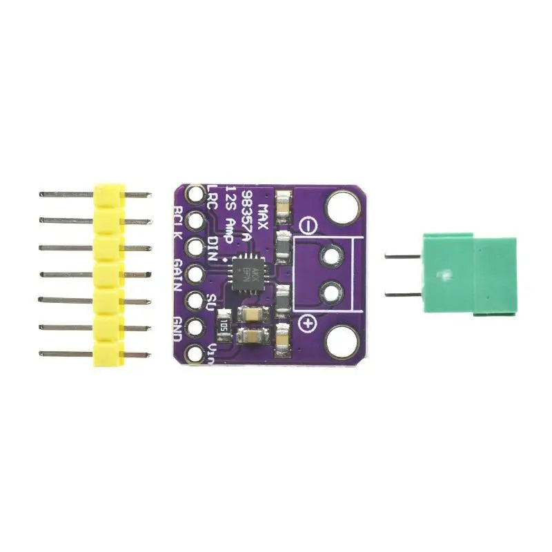 ࿑MAX98357A Audio Amplifier Module 3W I2S Input Class D Power Board Without Filter High Quality for DIY Projects