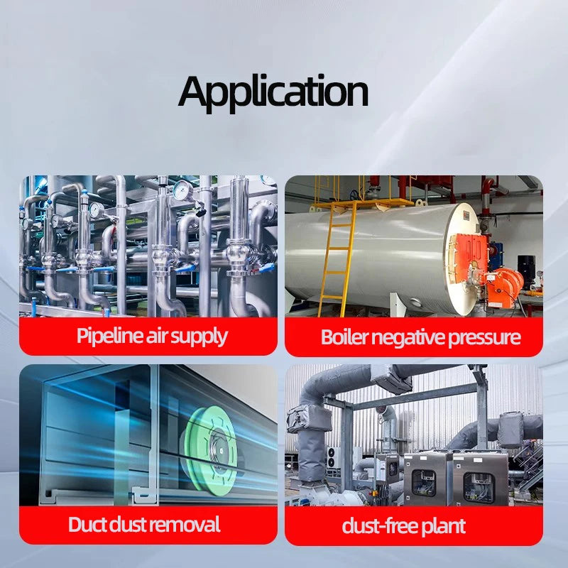 No Display/ LCD Display Air Gas Wind Pressure Differential Sensor 4-20mA 0-10V 0-5V RS485 Differential Pressure Meter Transmitte