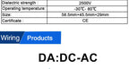 LCTC SSR Relay DC TO AC DC TO DC AC TO AC Solid State Relay Single Phase 10A 25A 40A 60A 80A 100A 120A 200A 240A LC-1-DA/AA/DD