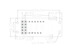 MAX7219 0.36 Inch 3 Bits Digital LED Display 7 Segment Module Unwelded 6 Color Available for Arduino STM32 STC AVR ESP32