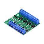 4 channel switch tube module PLC amplifier circuit board high power optocoupler isolation