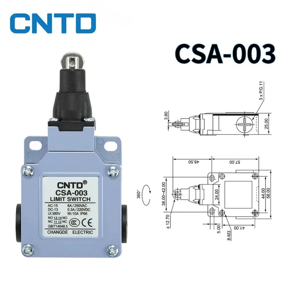 CNTD Limit Switch Micro Switch CSA-001 CSA-003 CSA-012 CSA-031 CSA-021 CSA-061 CSA-071 Waterproof Motion Sensor CSA-081 CSA-041