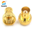 1PCS SMA to BNC Female and Male Adapter All copper Walie-talkie Antenna Connector