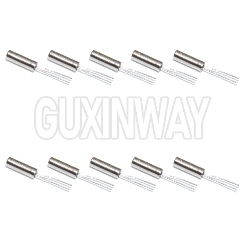 10pcs 2*6MM 3*8MM Oscillator Quartz Crystal Cylinder 32KMHz 32.768KHz 8MHz 12MHz 16MHz 24MHz Frequency Resonator 2x6 3x8