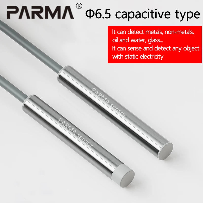 6.5 Capacitive proximity switch, material level, liquid level, material sensor, non-metallic sensor switch, water glass, wood