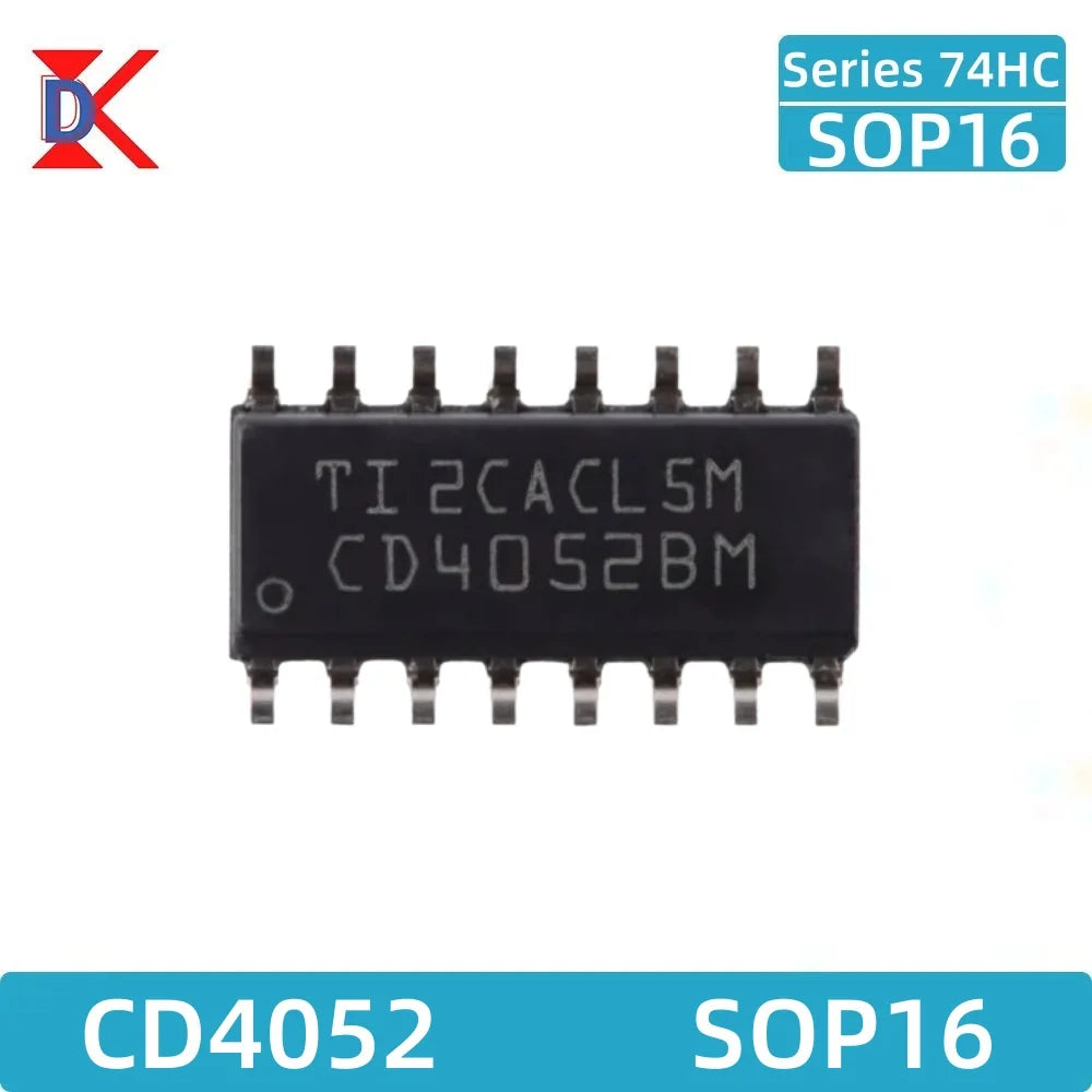 Logic gate IC chip 10PCS CD4011 CD4001 CD4094 CD4060 CD4069 CD40106 CD4051 CD4052 CD4053 CD4093 CD4013 CD4017 SOP14 SOP16