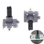 2Pcs EC16 Rotary Encoder 3Pins 360 Degree Infinite Rotation Gear Selection Controller Washing Machine Microwave Oven Accessories