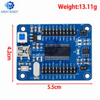 BS EZ-USB FX2LP CY7C68013A USB Core Board Development Board  USB Logic Analyzer with I2C,Serial&SPI Interface Modules, Mini USB