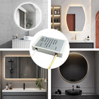 Bathroom Mirror Touch Sensor Switch AC110-220V to DC12V 1A with Infinite Dimming Control for Makeup Mirror Backlight Decoration