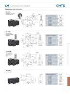 CNTD CM-1702 CM-1702K CM-1702N Micro Switch Limit Switch Travel Switch Self-Resetting Short lever Snap Action Electrical Control