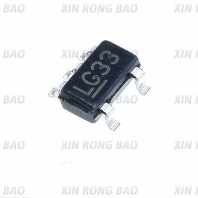 LDO Regulator in Stock, MIC5219-3.3YM5, SOT23-5, MIC5219, LG33, 20Pc Lot